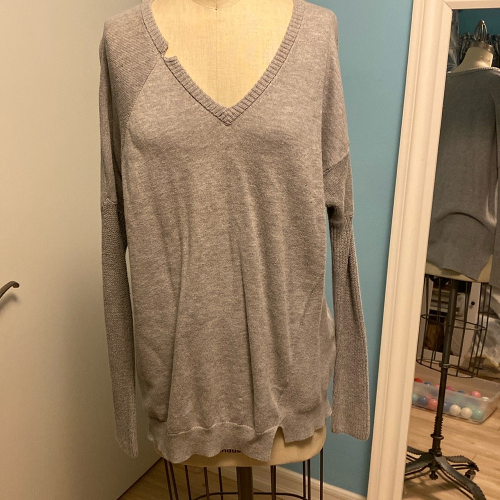 Edgy long sweater